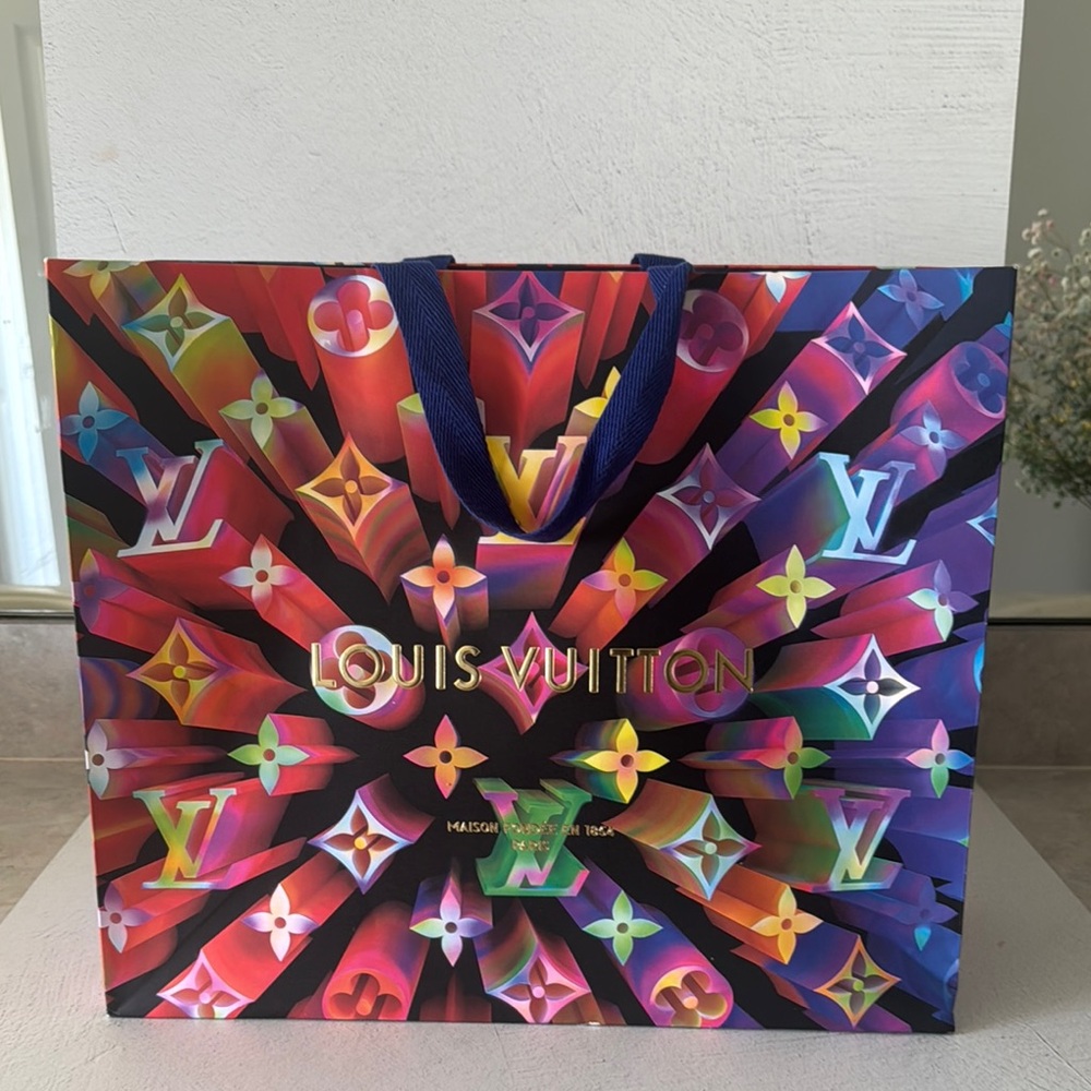Louis Vuitton Multicolor Shopping Tote Bag